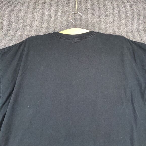 Fruit Of The Loom Men's Proud To Be American Graphic T-Shirt Black 2XL Cotton - Picture 7 of 12